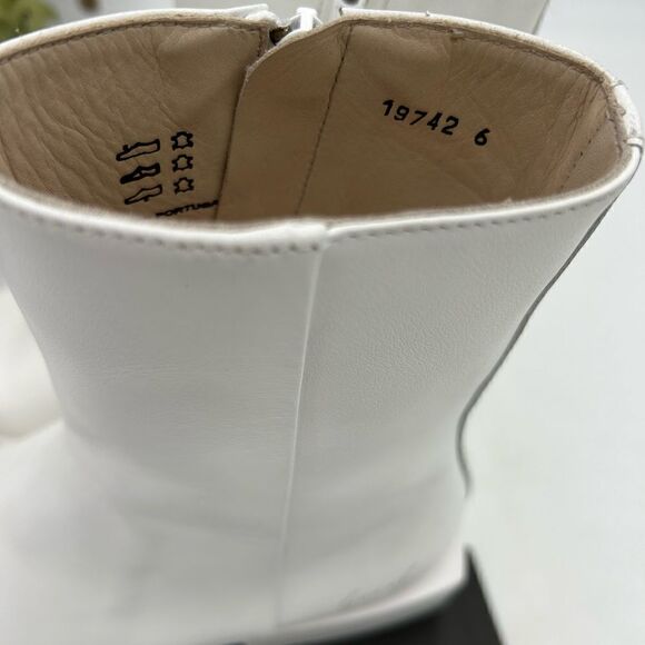 Men’s Sunni Sunni block heel leather boots size 6, made in Portugal - Picture 7 of 11